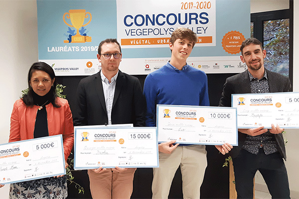 Concours Végépolys: deux start-up angevines récompensées